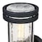 Westinghouse Fixture Wall Outdoor 60W Mosley, Textured Black Clear Crackle Glass 6114600 - alternate 3